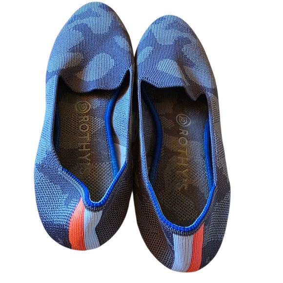 Rothy’s Mink Dark Gray Camo The Loafers Flats Women's Size 8.5 - Picture 3 of 4